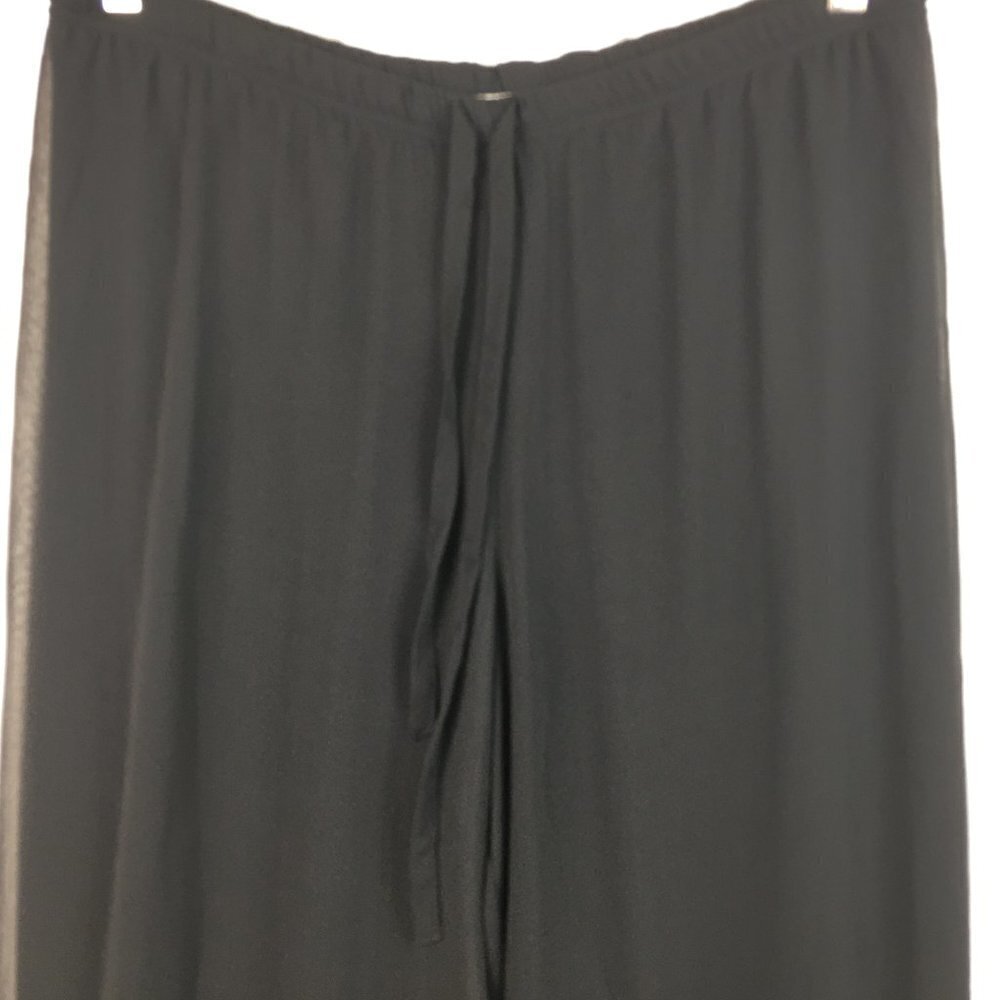 American Glamour Badgley Mischka Black Pants - Picture 3 of 8